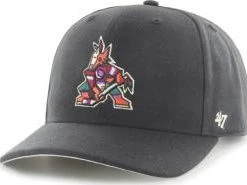 47 Brand Arizona Coyotes Cold Zone Black Curved Visor Cap Snapback