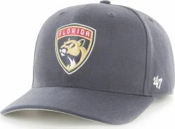 47 Brand Florida Panthers Cold Zone Navy Curved Visor Cap Snapback