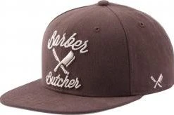 Distorted People Barber & Butcher BB Blades Broken Black SandSnapback Cap Basecap OSFA One Size