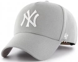Forty Seven 47 Brand MVP New York Yankees Curved Visor Snapback Cap Grey MLB Limited Edition