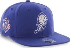Forty Seven 47 Brand New York Mets Sure Shot Royal MLB Snapback Cap Limited Edition