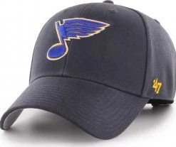 Forty Seven 47 Brand St. Louis Blues MVP Curved Visor Velcroback Cap Limited Edition
