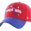 Forty Seven 47 Brand Washington Capitals NHL Vintage Logo MVP Curved Visor Velcroback Cap Limited Edition