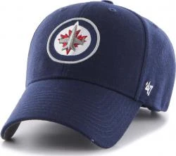 Forty Seven 47 Brand Winnipeg Jets MVP Curved Visor Velcroback Cap Limited Edition