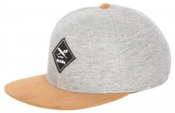 Iriedaily Irie Daily Jugga Snapback Cap Grey Melange Mens One Size