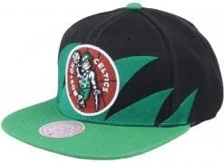 Mitchell & Ness Boston Celtics Sharktooth NBA Snapback Cap And Basecap