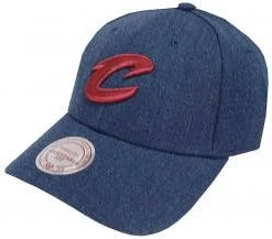 Mitchell & Ness Cleveland Cavaliers Heather Low Pro INTL073 Strapback Cap One Size