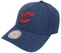 Mitchell & Ness Cleveland Cavaliers Heather Low Pro INTL073 Strapback Cap One Size
