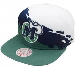 Mitchell & Ness Dallas Mavericks Paintbrush Snapback HWC And Cap Kappe Basecap