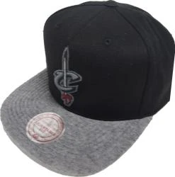 Mitchell & Ness NBA Cleveland Cavaliers EU955 Wool Visor Snapback Cap Kappe Mens