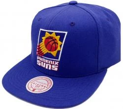 Mitchell & Ness Phoenix Suns Purple Team Ground 2.0 Snapback HWC Cap Kappe Basecap
