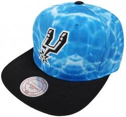 Mitchell & Ness San Antonio Spurs Surf Camo VF55Z Snapback Cap Kappe Basecap
