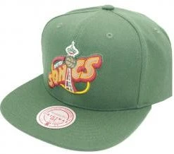 Mitchell & Ness Seattle SuperSonics Green Team Ground 2.0 Snapback HWC Cap Kappe Basecap