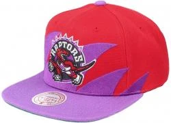 Mitchell & Ness Toronto Raptors Sharktooth NBA Snapback Cap And Basecap