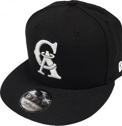 New Era Angels Of Anaheim Black White Logo Snapback Cap 9fifty Limited Edition