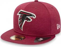 New Era Atlanta Falcons Shadow Tech Cap Red 59fifty 5950 Fitted