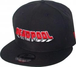 New Era Bait Deadpool Word Black Snapback Cap 9fifty 950 Marvel Basecap Limited Edition