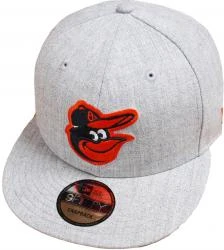 New Era Baltimore Orioles Heather Grey MLB Snapback Cap 9fifty Limited Edition