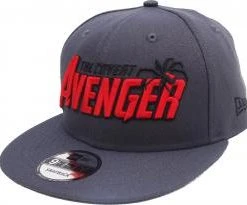New Era Black Widow The Covert Avenger Dark Graphite Snapback Cap 9fifty 950 OSFA Exclusive Limited Edition