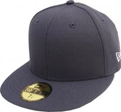 New Era Blank Dark Graphite Diamond Era Fitted Cap 59fifty 5950