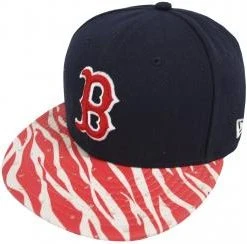 New Era Boston Red Sox Animal Visor Strapback Cap Kappe Basecap