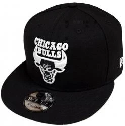 New Era Chicago Bulls NBA Black White 9fifty Snapback Cap Limited Edition