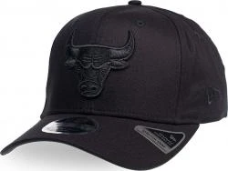 New Era Chicago Bulls Tonal Black Stretch Snapback Cap 9fifty 950 S M
