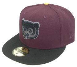New Era Chicago Cubs Maroon Sidepatch 59fifty 5950 Fitted Cap Limited Exclusive Edition