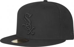 New Era Chicago White Sox Black On Black Cap 59fifty 5950 Fitted Special Limited Edition