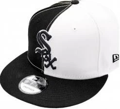 New Era Chicago White Sox Black White Sidepatch Snapback Cap 9fifty 950 OSFA Exclusive Limited Edition