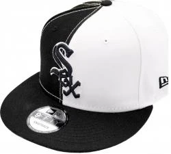 New Era Chicago White Sox Black White Sidepatch Snapback Cap 9fifty 950 OSFA Exclusive Limited Edition