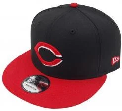 New Era Cincinnati Reds Black Red OTC Snapback Cap 9fifty 950 OSFA Limited