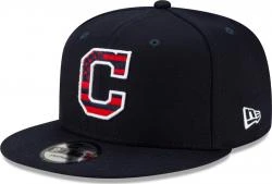 New Era Cleveland Indians 4th Of July On Field Snapback Cap Navy 9fifty 950 M L Limited Edition