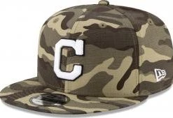 New Era Cleveland Indians Armed Forces 2021 Snapback Cap 9fifty Limited Edition S M