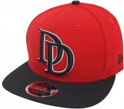New Era Dare Devil Snapback Cap Red Black 9fifty 950 OSFA Basecap Limited Edition