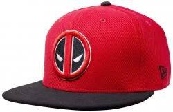 New Era Deadpool Logo Scarlet Diamond Era 59fifty 5950 Fitted Cap Marvel Comics Kappe Limited Edition