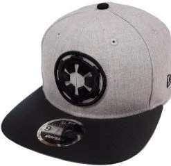 New Era Empire Logo Heather Grey Snapback Cap 9fifty 950 Special Limited Edition