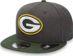 New Era Green Bay Packers NFL Dark Heather Snapback Cap 9fifty 950 S M Basecap