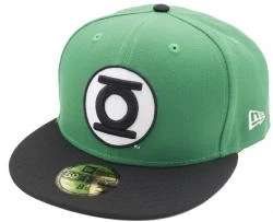 New Era Green Lantern Logo 59fifty 5950 Fitted Cap Limited Edition Exclusive