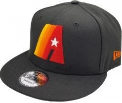 New Era Houston Astros Black Cooperstown Snapback Cap 9fifty 950 OSFA Exclusive Limited Edition