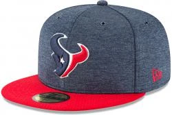New Era Houston Texans NFL Sideline 18 Home On Field Cap 59fifty Fitted OTC