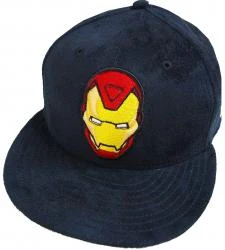 New Era Ironman Black Suede Marvel DC Cap 59fifty 5950 Fitted Basecap Kappe Men Special Limited Edition