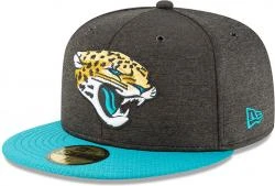 New Era Jacksonville Jaguars NFL Sideline 18 Home On Field Cap 59fifty Fitted OTC