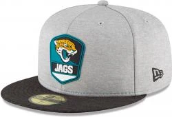 New Era Jacksonville Jaguars NFL Sideline 18 Road On Field Cap 59fifty Fitted OTC