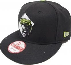 New Era Joker Card Snapback Cap Black Lime Kappe 9fifty Basecaps Mens