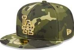 New Era Los Angeles Dodgers Armed Forces 2022 59fifty Fitted Cap Limited Edition