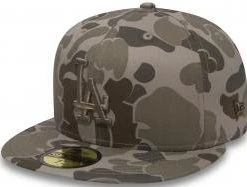 New Era Los Angeles Dodgers MLB Camo Cap 59fifty 5950 Fitted Men Basecap