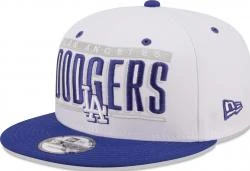 New Era Los Angeles Dodgers Retro Title Snapback Cap White 9fifty 950 S M Basecap