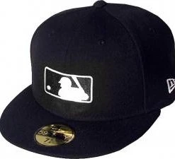 New Era MLB Logo Black White Logo Cap 59fifty 5950 Fitted MLB Limited Edition