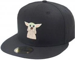 New Era Mandalorian Tea Baby Yoda Star Wars 59fifty Fitted Cap Limited Edition